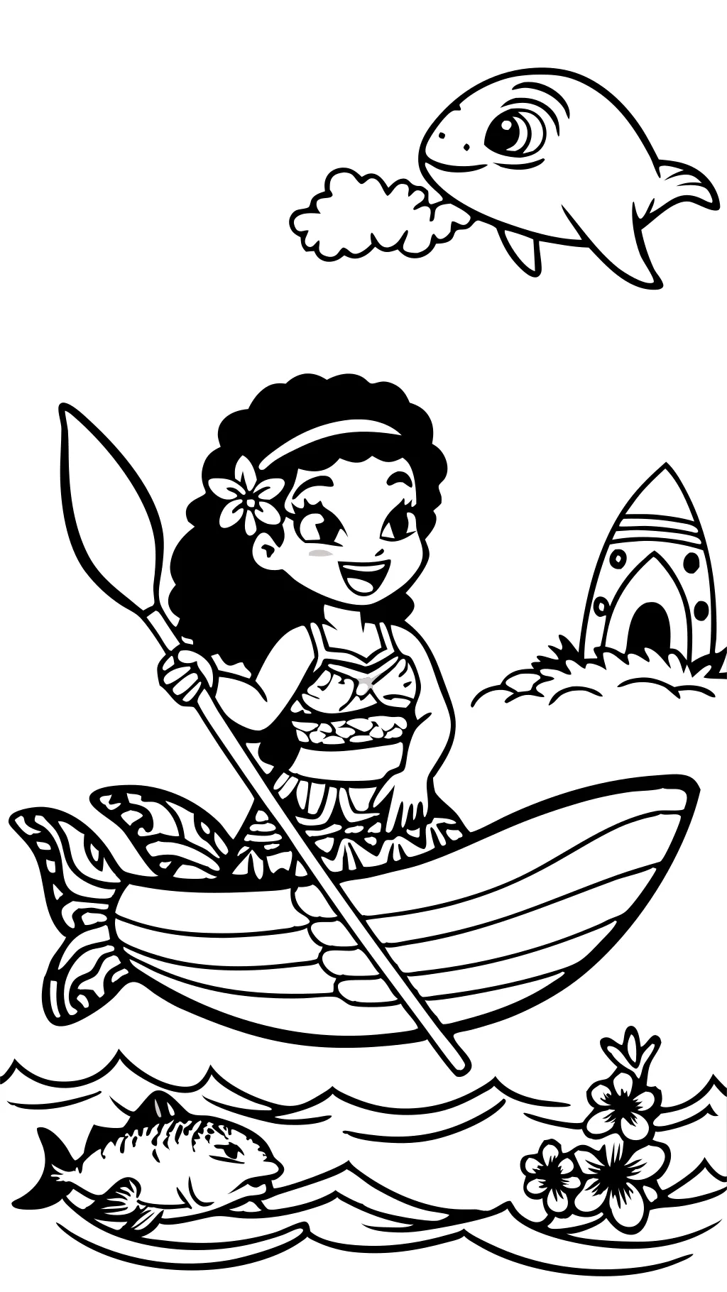 coloriages Disney Moana